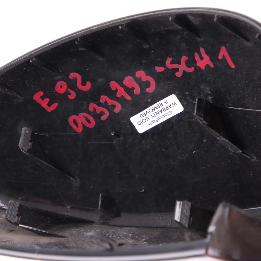 Wing Mirror Cover BMW E92 E93 Left N/S Cap Casing Schwarz 2 Black 668 to with Part number 0033793 Wing Mirror Cover BMW E92 E93 Left N/S Cap Casing Schwarz 2 Black 668 - SKU 0033793-SCH1 - Part number 0033793