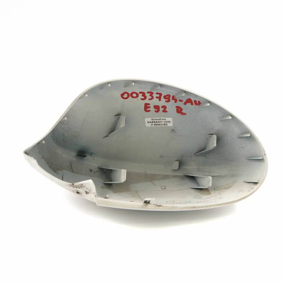  Wing Mirror Cover BMW E92 E93 Right Cap O/S Casing Alpinweiss Alpine White - 300 - SKU 0033794-AW - Part number 0033794