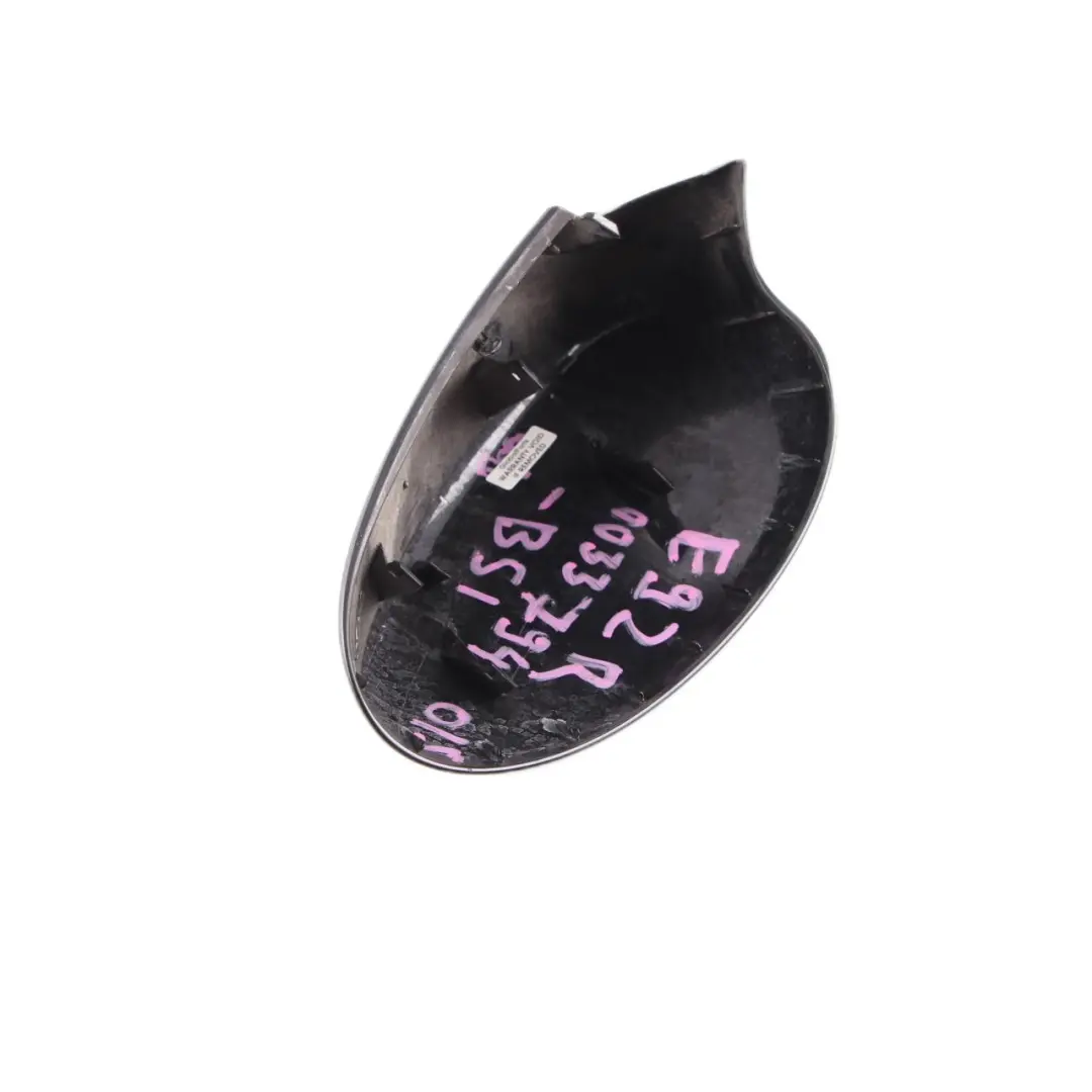 Wing Mirror Cover BMW E92 E93 Right Cap O/S Casing Black Sapphire Metallic 475 to with Part number 0033794 Wing Mirror Cover BMW E92 E93 Right Cap O/S Casing Black Sapphire Metallic 475 - SKU 0033794-BS1 - Part number 0033794