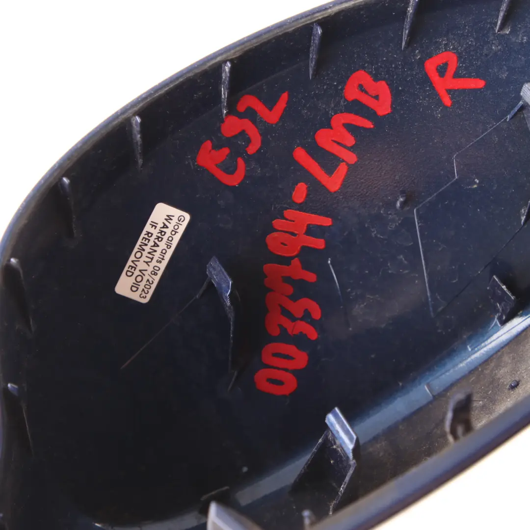 Wing Mirror Cover BMW E92 E93 Right O/S Cap Casing Le Mans Blue Metallic 381 to with Part number 0033794 Wing Mirror Cover BMW E92 E93 Right O/S Cap Casing Le Mans Blue Metallic 381 - SKU 0033794-LMB - Part number 0033794