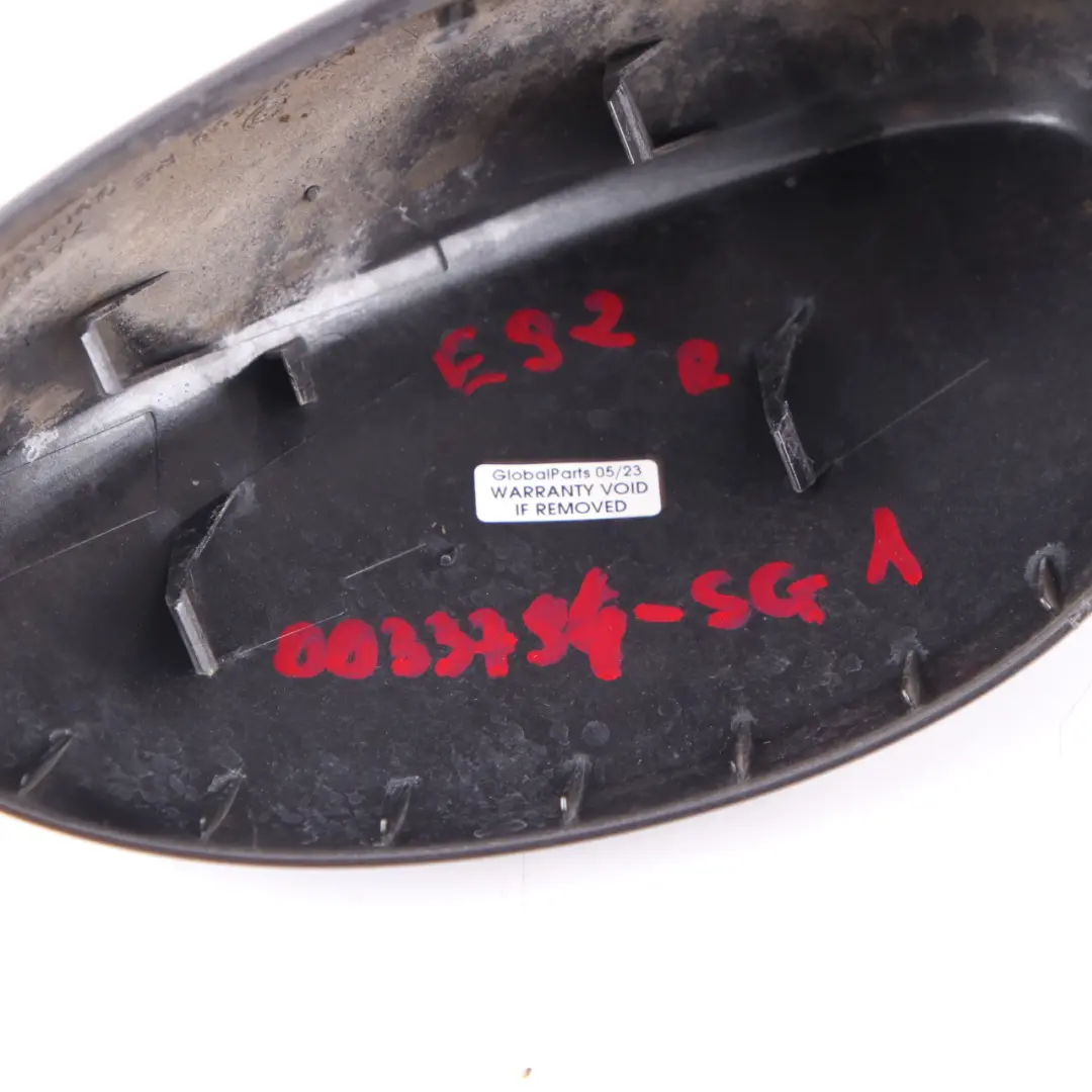 Wing Mirror Cover BMW E92 E93 Right Cap O/S Casing Sparkling Graphite - A22 to with Part number 0033794 Wing Mirror Cover BMW E92 E93 Right Cap O/S Casing Sparkling Graphite - A22 - SKU 0033794-SG1 - Part number 0033794