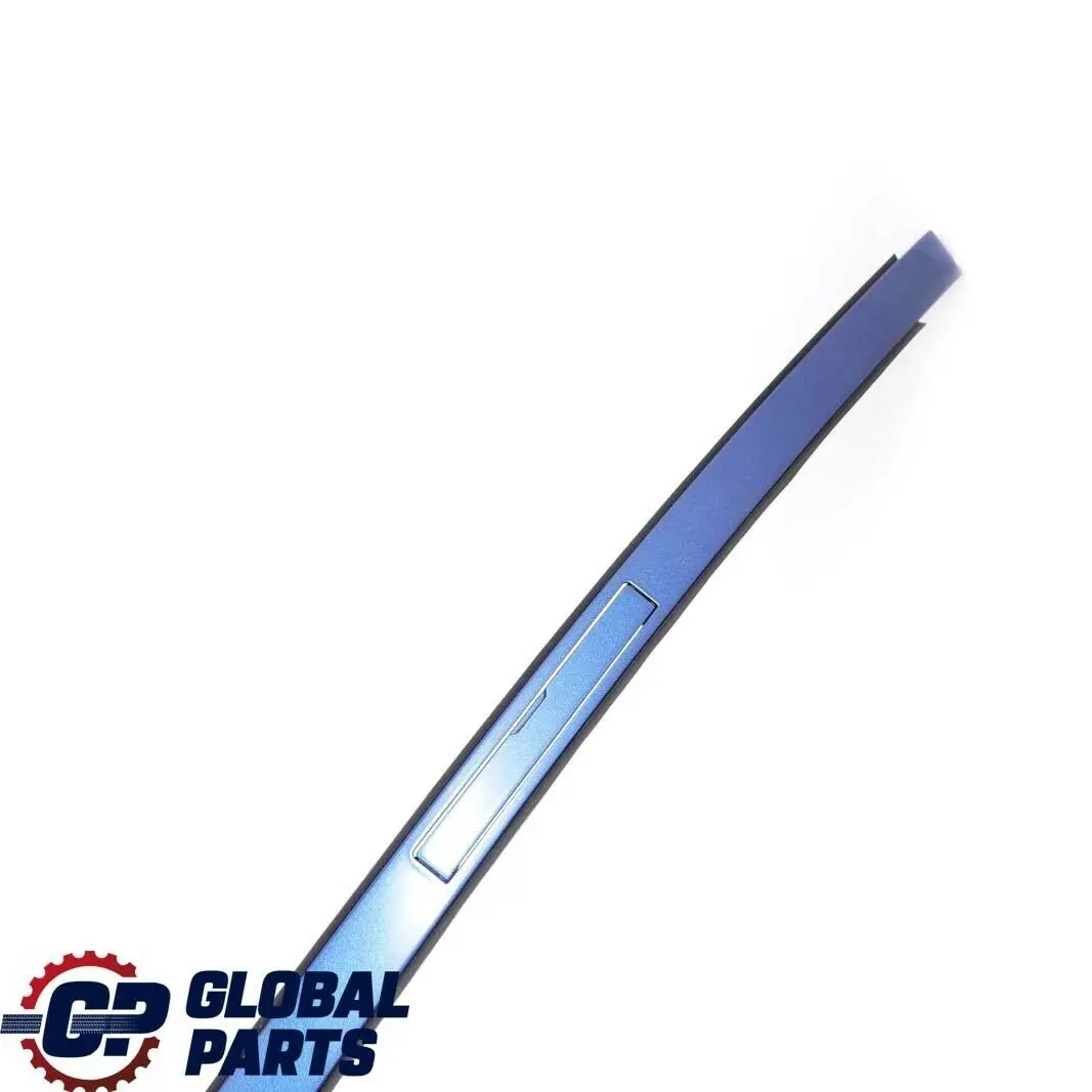 BMW 3 Series E92 Left Roof Moulding Railing Trim N/S Montegoblau Blue - A51 - SKU 0033795-MTB - Part number 0033795
