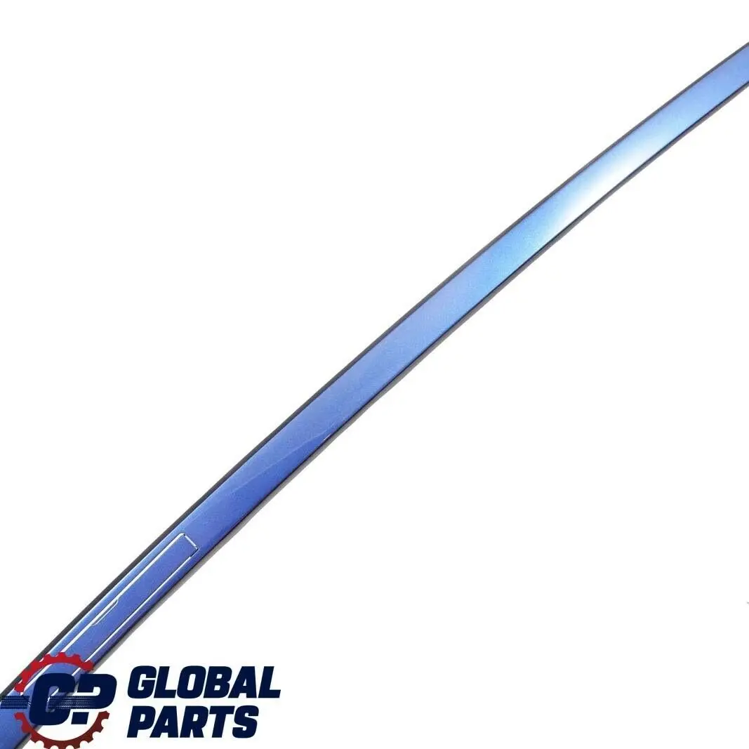 BMW 3 Series E92 Left Roof Moulding Railing Trim N/S Montegoblau Blue - A51 - SKU 0033795-MTB - Part number 0033795