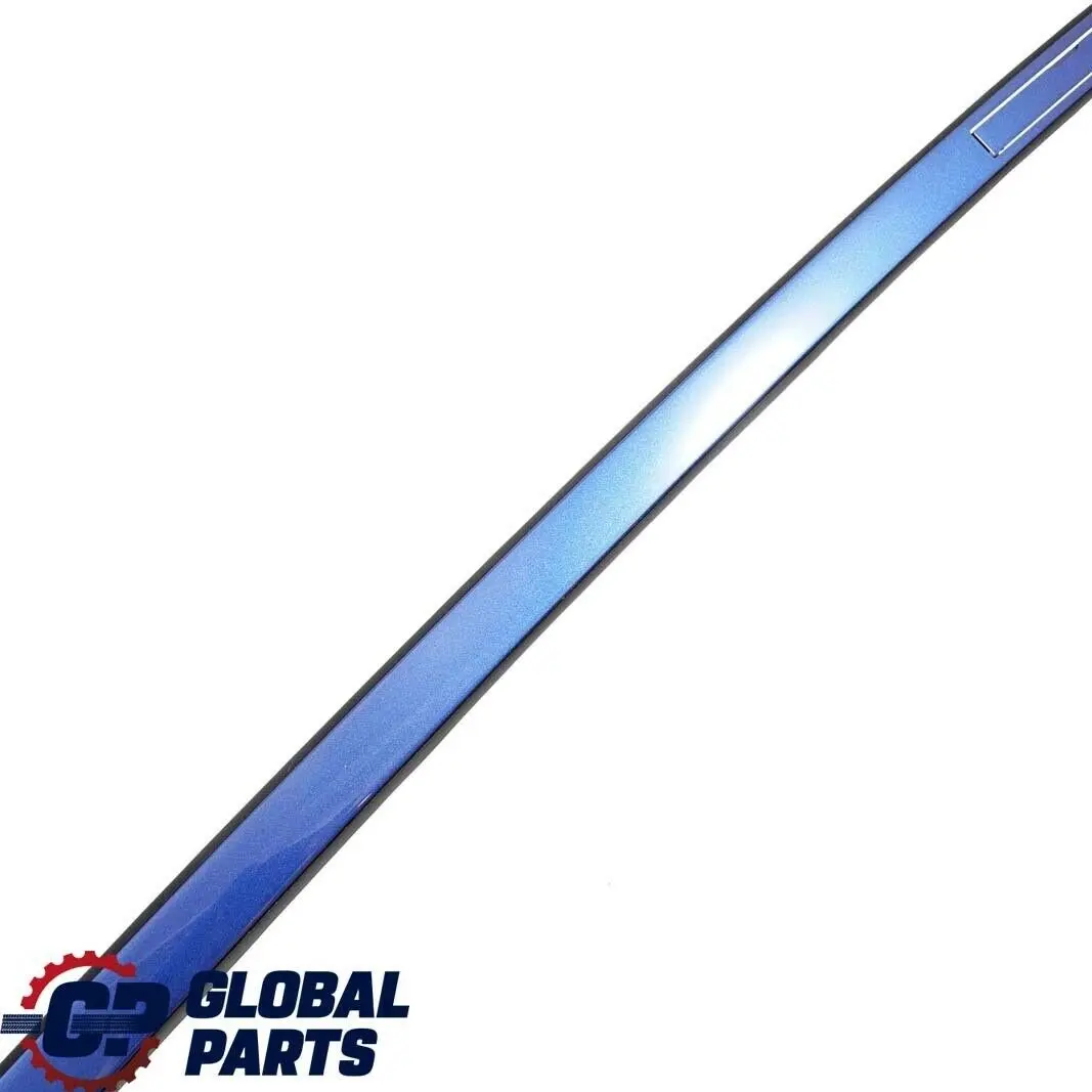 BMW 3 Series E92 Left Roof Moulding Railing Trim N/S Montegoblau Blue - A51 - SKU 0033795-MTB - Part number 0033795