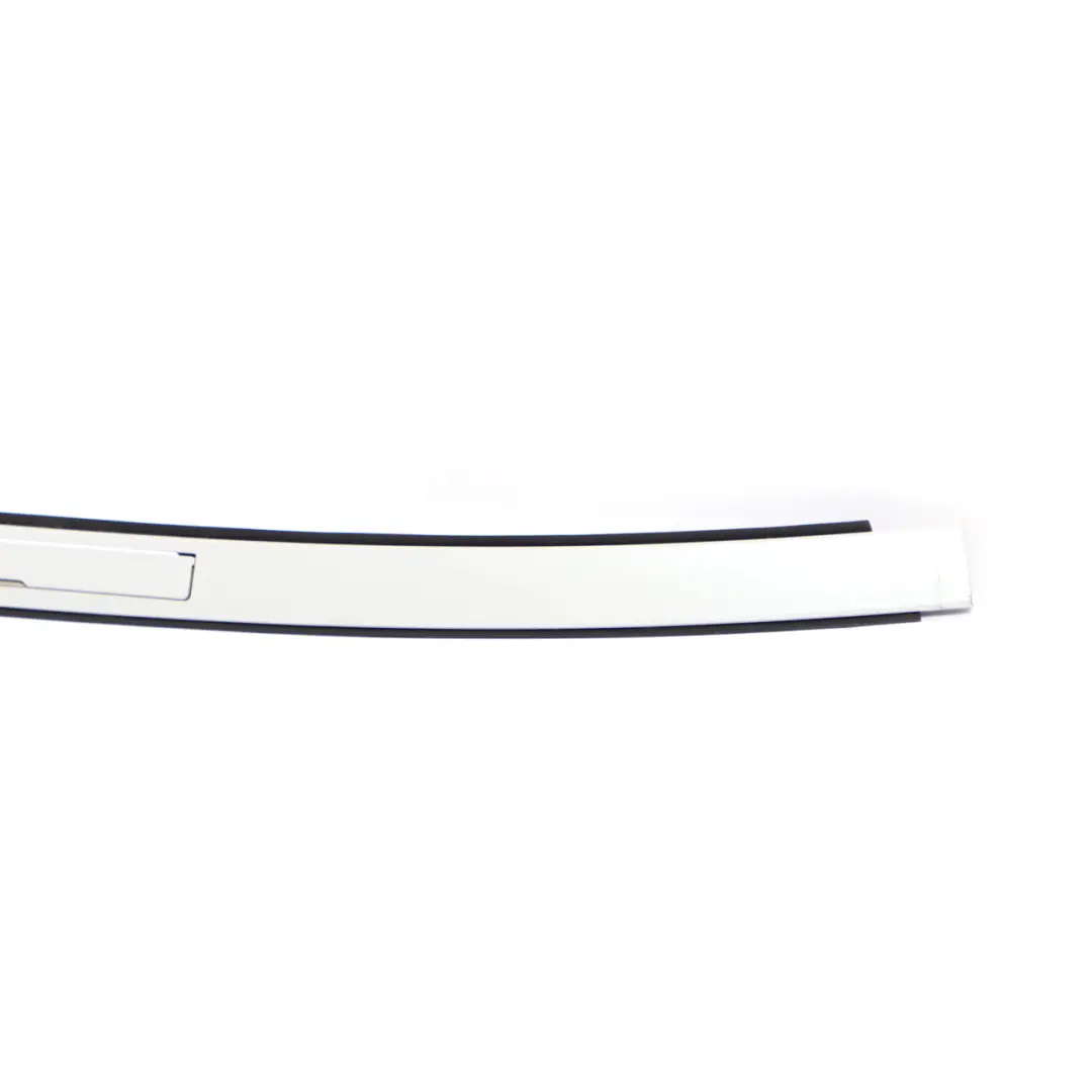 BMW 3 E92 Left Roof Moulding Railing Trim N/S Mineralweiss Mineral White - A96 - SKU 0033795-MW - Part number 0033795