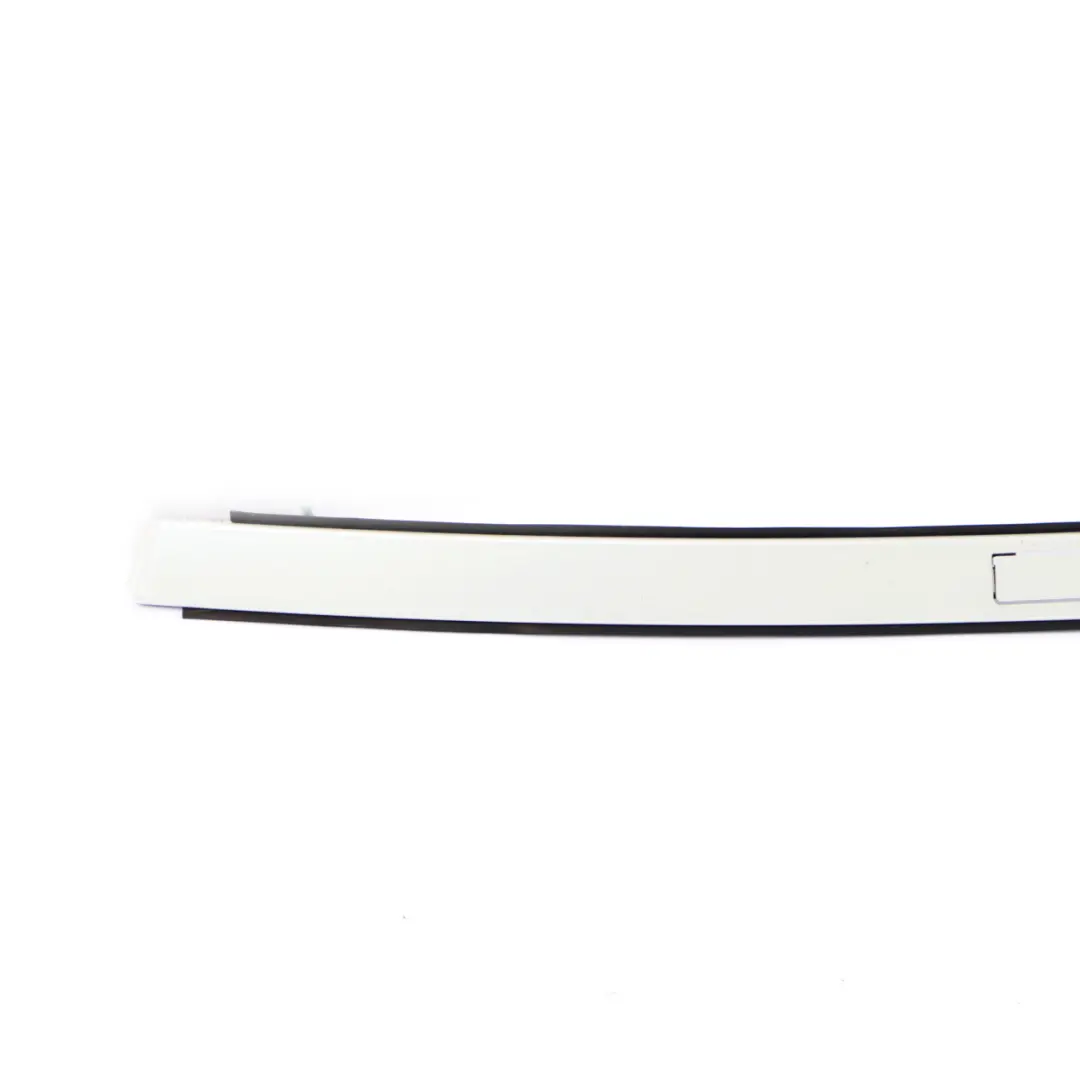 BMW 3 E92 Left Roof Moulding Railing Trim N/S Mineralweiss Mineral White - A96 - SKU 0033795-MW - Part number 0033795