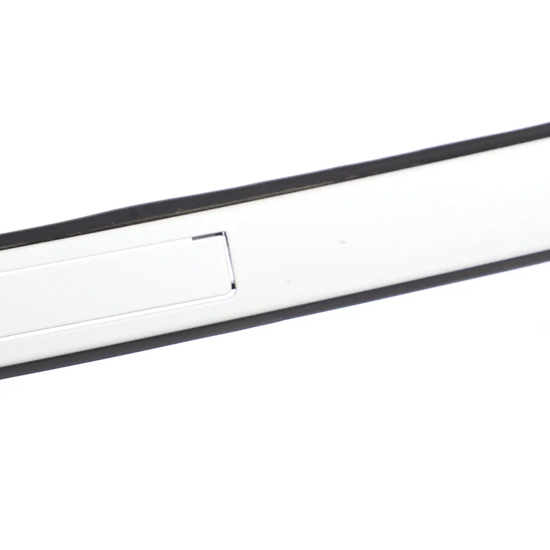 BMW 3 E92 Left Roof Moulding Railing Trim N/S Mineralweiss Mineral White - A96 - SKU 0033795-MW - Part number 0033795