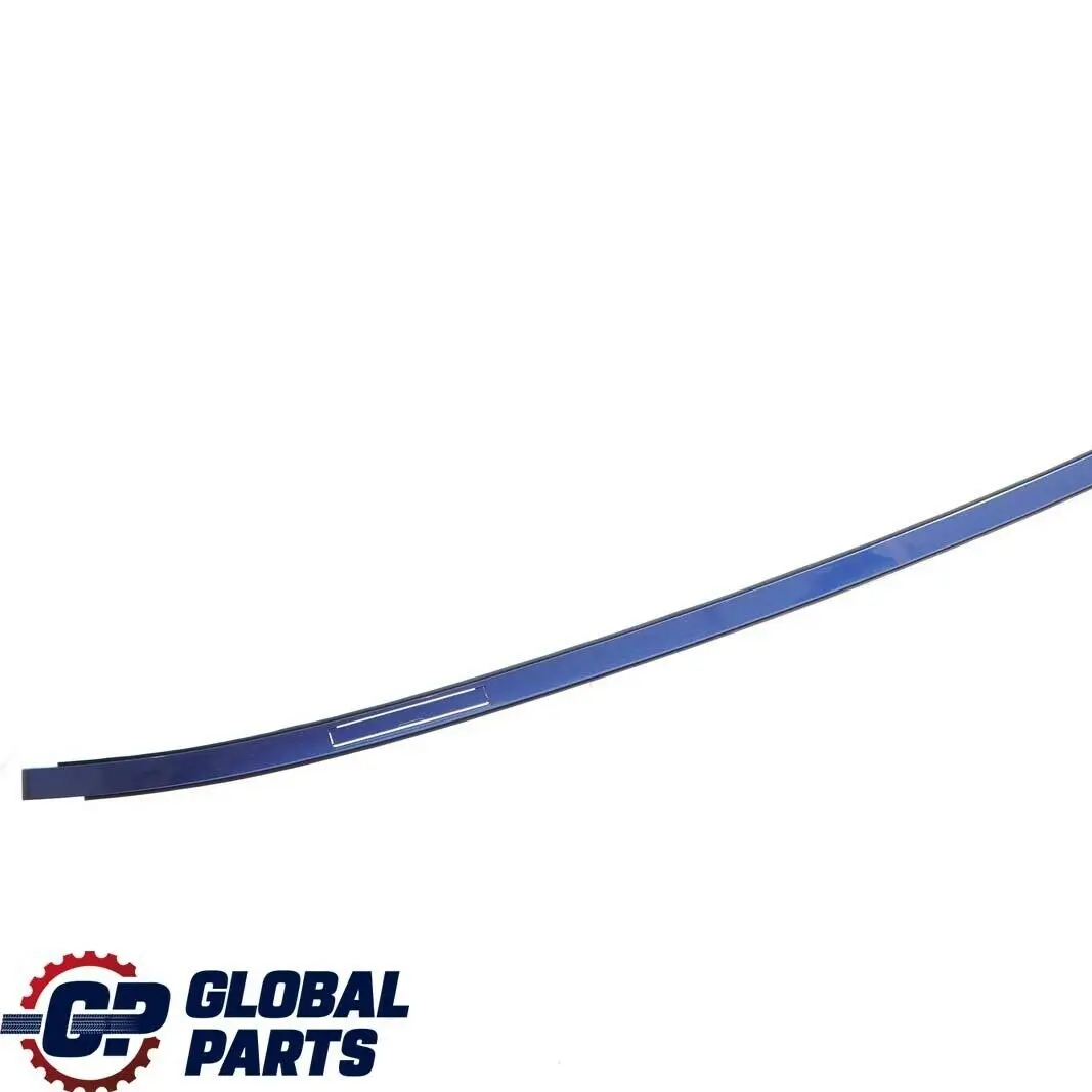 Right Roof Moulding Railing Trim O/S Montegoblau Blue - A51 to BMW 3 Series E92 with Part number 0033796 BMW 3 Series E92 Right Roof Moulding Railing Trim O/S Montegoblau Blue - A51 - SKU 0033796-MTB - Part number 0033796