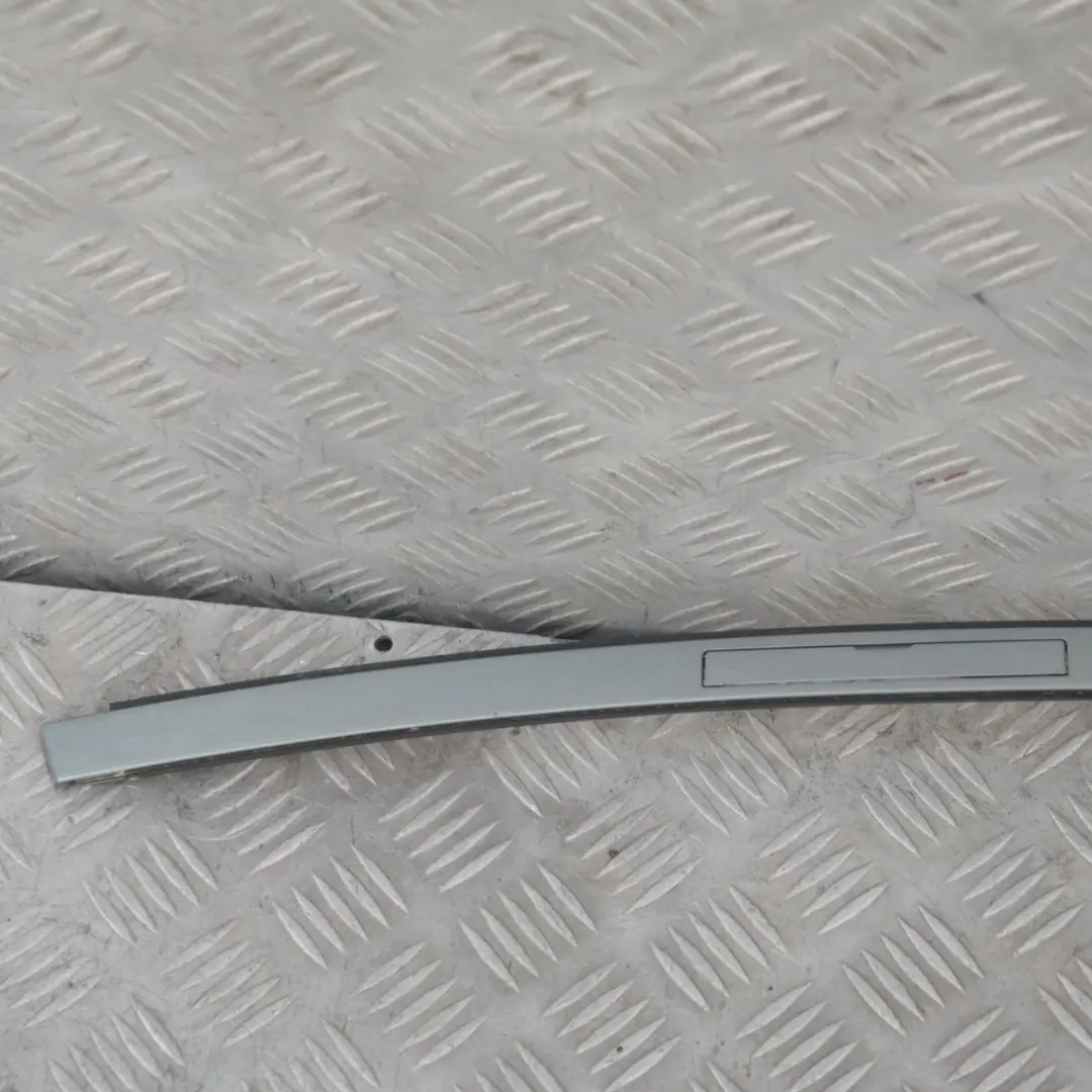 BMW E92 Right Roof Moulding Railing Trim O/S Arktis Arctic Metallic A34 - SKU 0033796-AM - Part number 33796