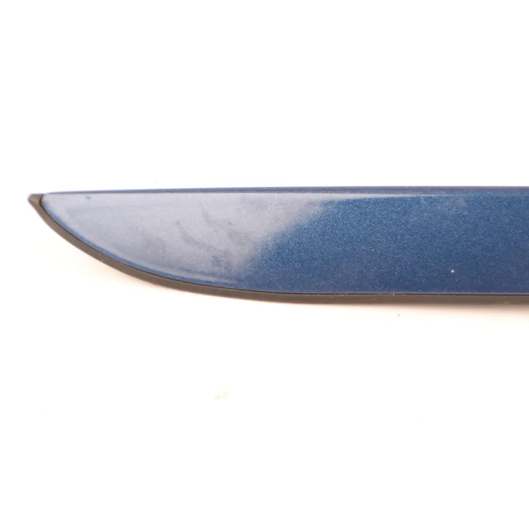 BMW E90 E91 LCI Windschutzscheiben-Zierleiste Vorne Rechts Le Mans Blau – 354 - SKU 0034044-LMB1 - Teilenummer 0034044