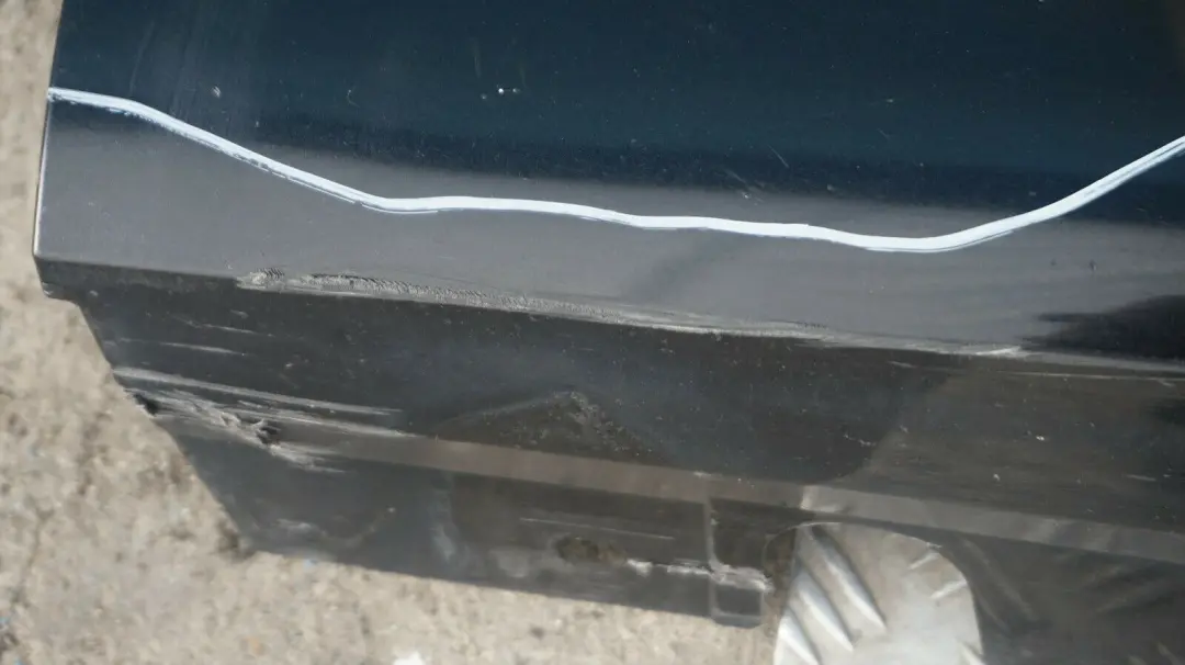 BMW 3 SERIES E92 E93 Sill Strip Side Skirt Right O/S Black Sapphire - 475 - SKU 0034058-BS - Part number 0034058