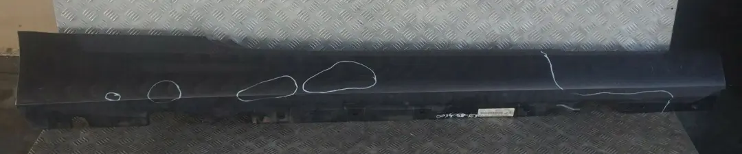 BMW E92 E93 Bas de Porte Couverture Seuil Droite Mousseux Graphite A22 - SKU 0034058-SG3 - Numéro de pièce 0034058