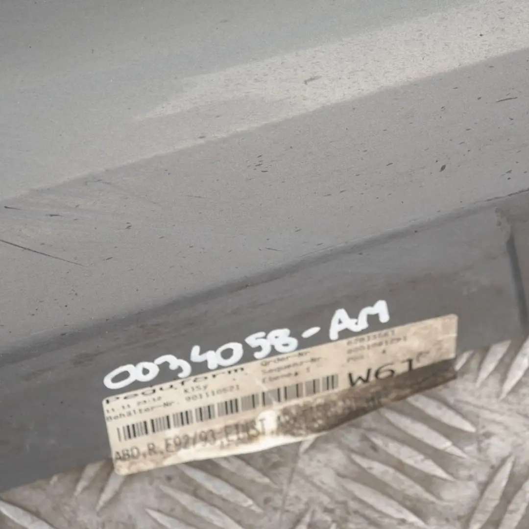 BMW 3 E92 listwa nakładka próg prawy arktis A34 - SKU 0034058-AM - Numer Części 34058