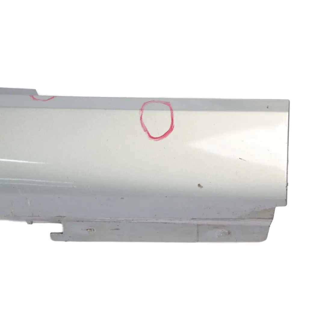 Side Skirt BMW E92 E93 Sill Strip Right O/S Arktis Arctic Metallic - A34 to with Part number 0034058 Side Skirt BMW E92 E93 Sill Strip Right O/S Arktis Arctic Metallic - A34 - SKU 0034058-AM1 - Part number 0034058
