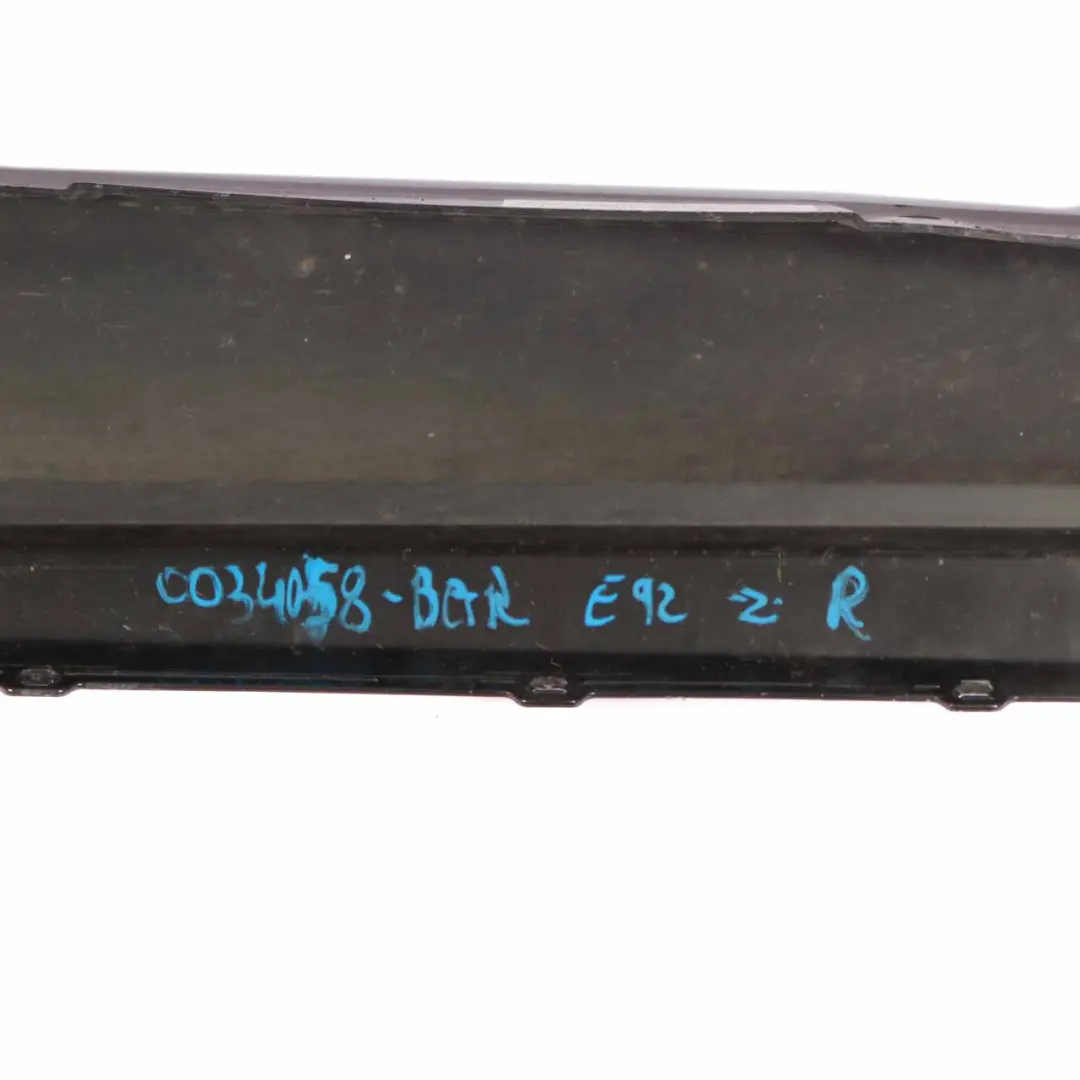  Side Skirt BMW E92 E93 Sill Strip Panel Right O/S Barberarot Barbera Red - A39 - SKU 0034058-BAR - Part number 0034058