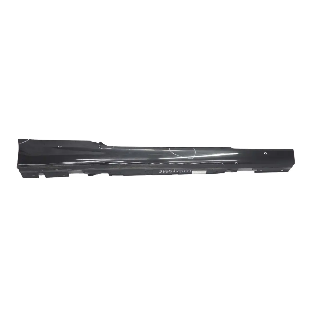 BMW 3 er E92 E93 Schwellerleiste Blende Schweller Rechts Black Sapphire - 475 - SKU 0034058-BS6 - Teilenummer 0034058