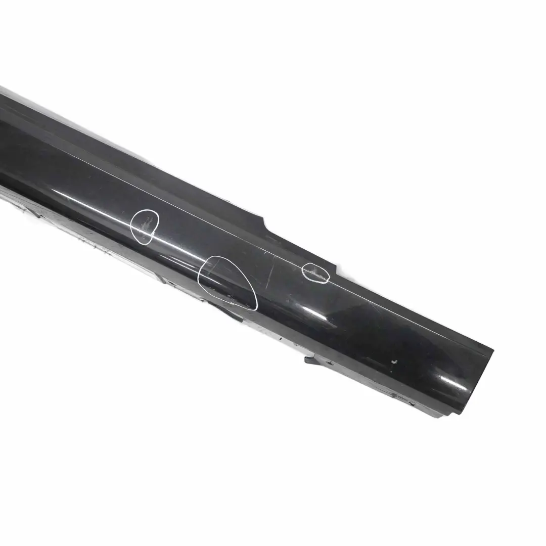 BMW 3 er E92 E93 Schwellerleiste Blende Schweller Rechts Black Sapphire - 475 - SKU 0034058-BS9 - Teilenummer 0034058