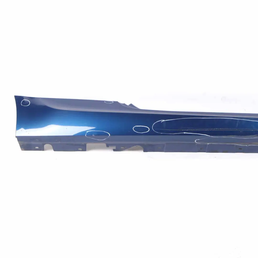 BMW E92 E93 Sill Strip Side Skirt Right O/S Le Mans Blau Blue - 381 - SKU 0034058-LMB - Part number 0034058