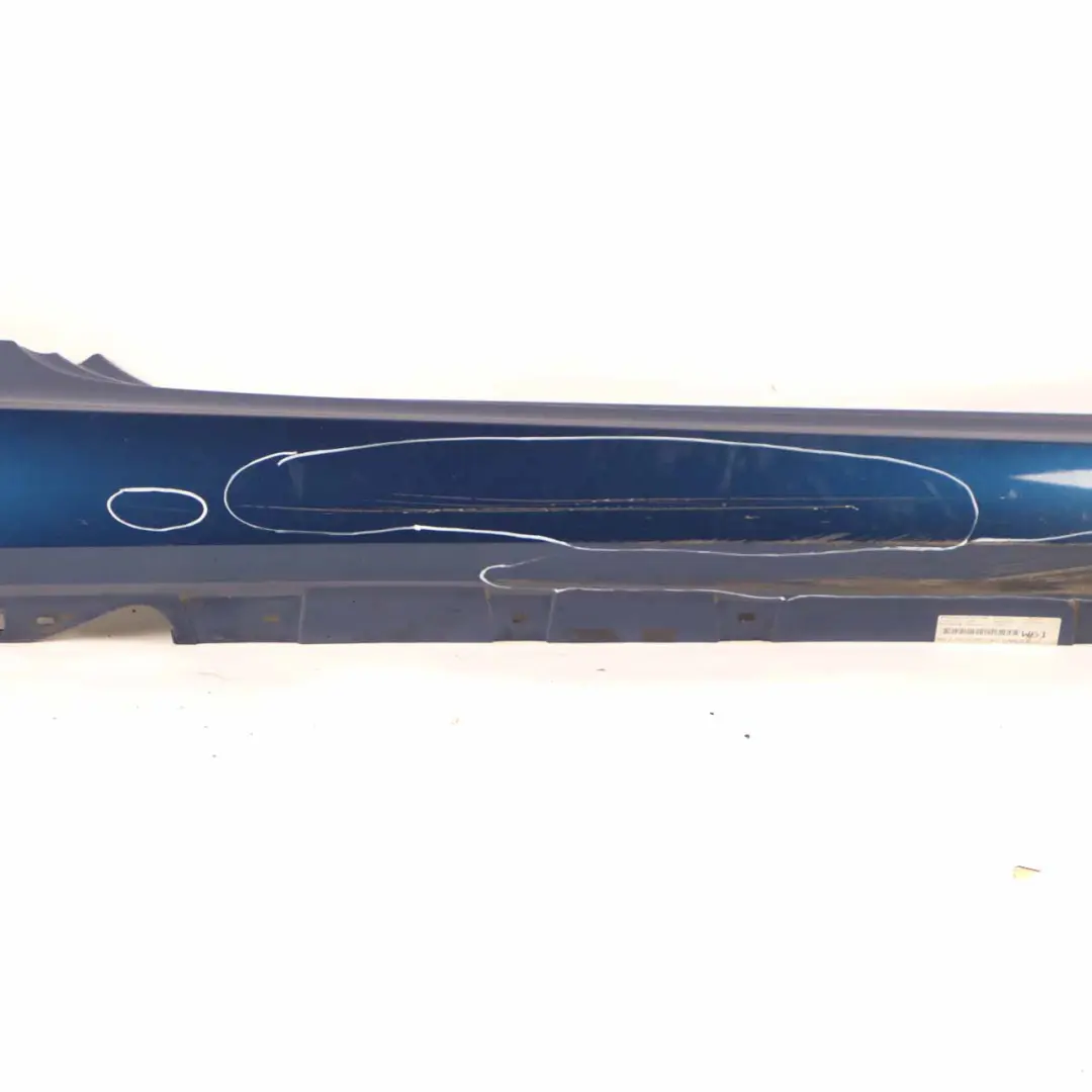 BMW E92 E93 Sill Strip Side Skirt Right O/S Le Mans Blau Blue - 381 - SKU 0034058-LMB - Part number 0034058