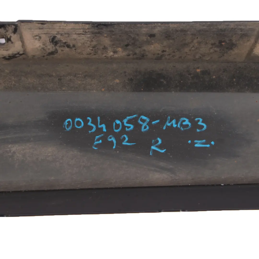 Side Skirt Strip BMW E92 E93 Sill Trim Panel Right O/S Monacoblau Blue - A35 to with Part number 0034058 Side Skirt Strip BMW E92 E93 Sill Trim Panel Right O/S Monacoblau Blue - A35 - SKU 0034058-MB3 - Part number 0034058