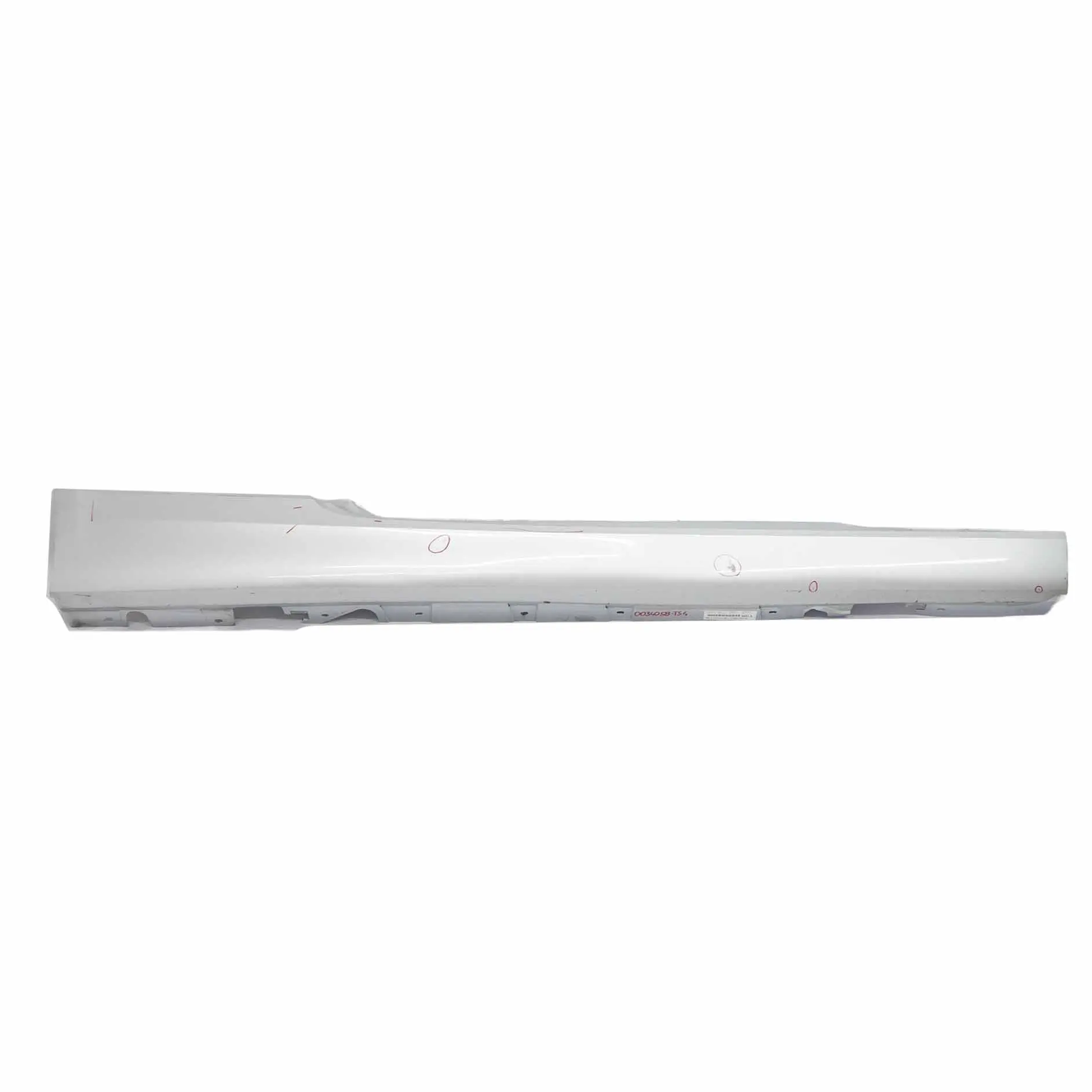 BMW E92 E93 Listello Portiera Destra Argento-Titanio Titan Argento - 354