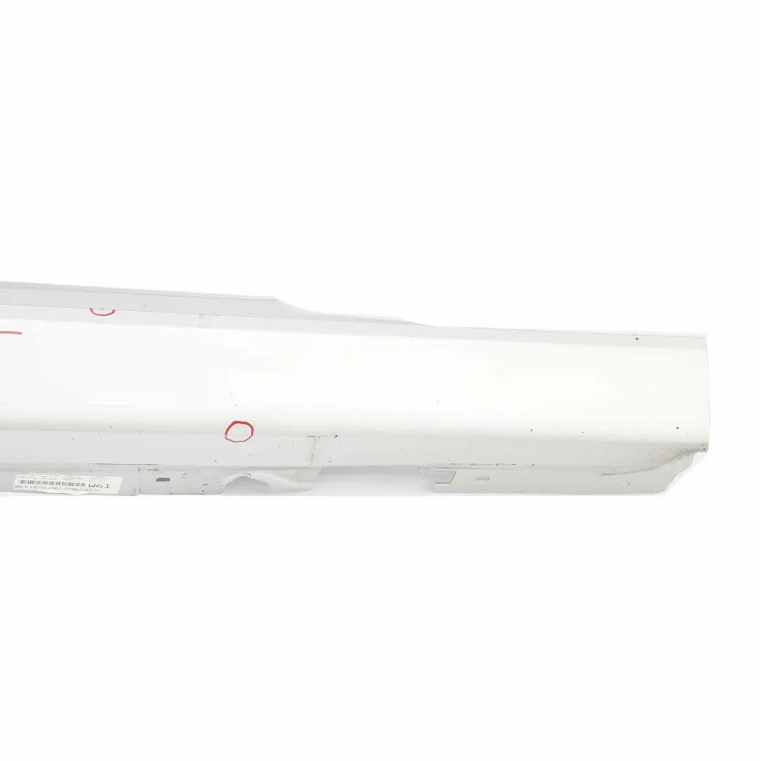 BMW E92 E93 Listello Portiera Destra Argento-Titanio Titan Argento - 354 - SKU 0034058-TS5 - Numero di parte 0034058