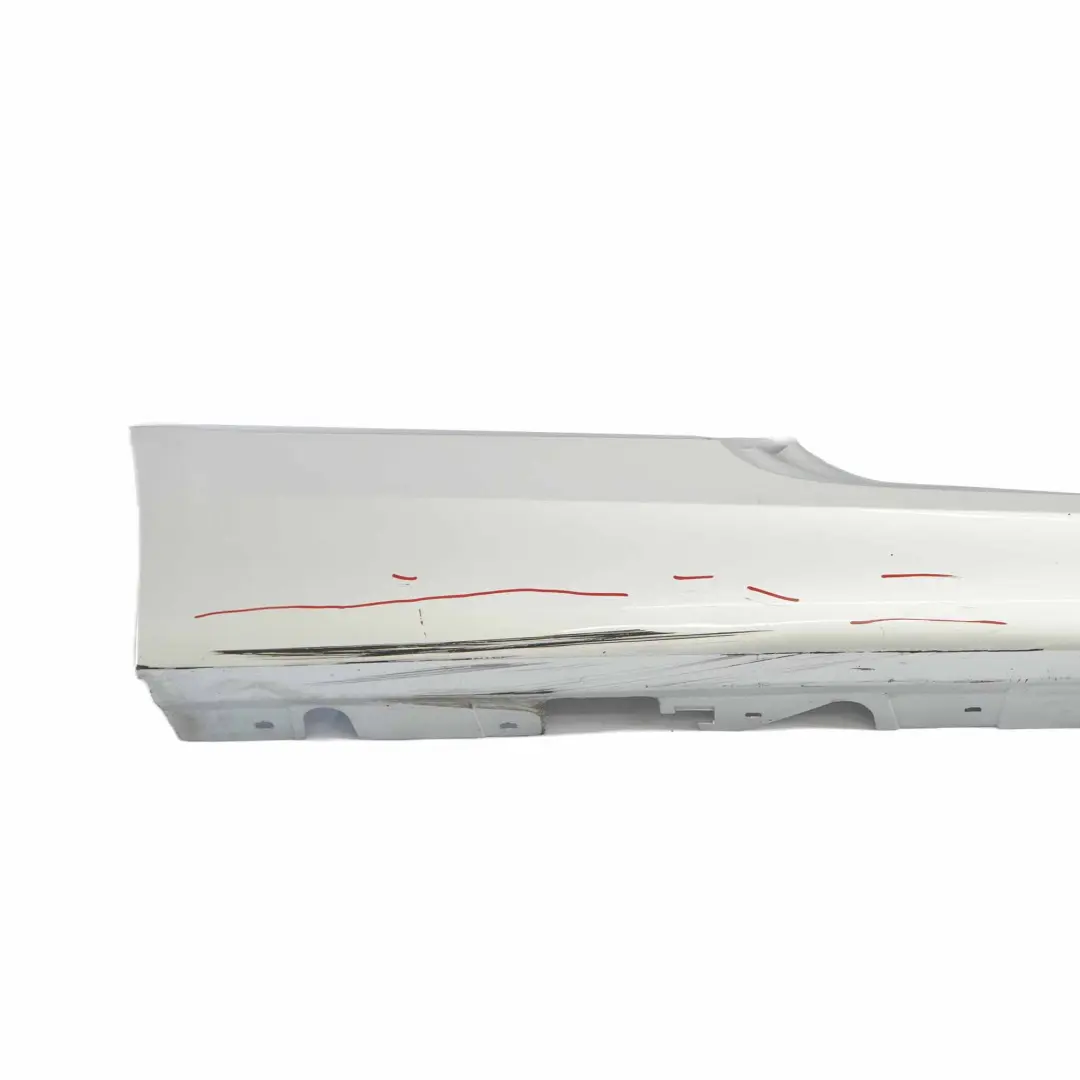 BMW E92 E93 Listello Portiera Destra Argento-Titanio Titan Argento - 354 - SKU 0034058-TS5 - Numero di parte 0034058