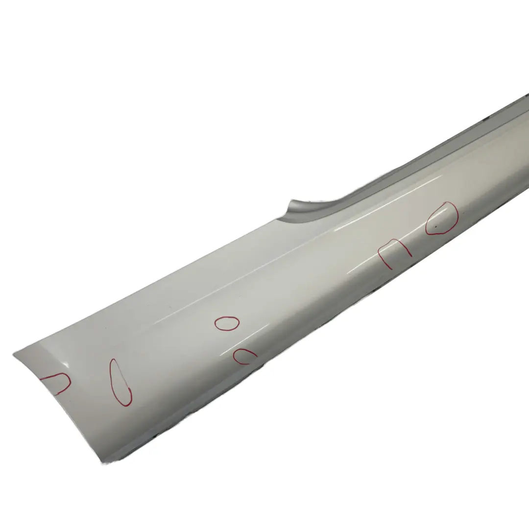 BMW E92 E93 Listello Portiera Destra Argento-Titanio Titan Argento - 354 - SKU 0034058-TS6 - Numero di parte 0034058