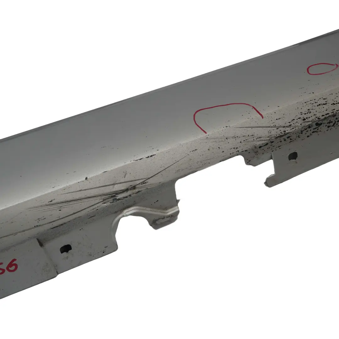  Faldon lateralBMW E92 E93 Sill Strip Panel Derecho Titansilber Titan Silver 354 - SKU 0034058-TS6 - Número de pieza 0034058