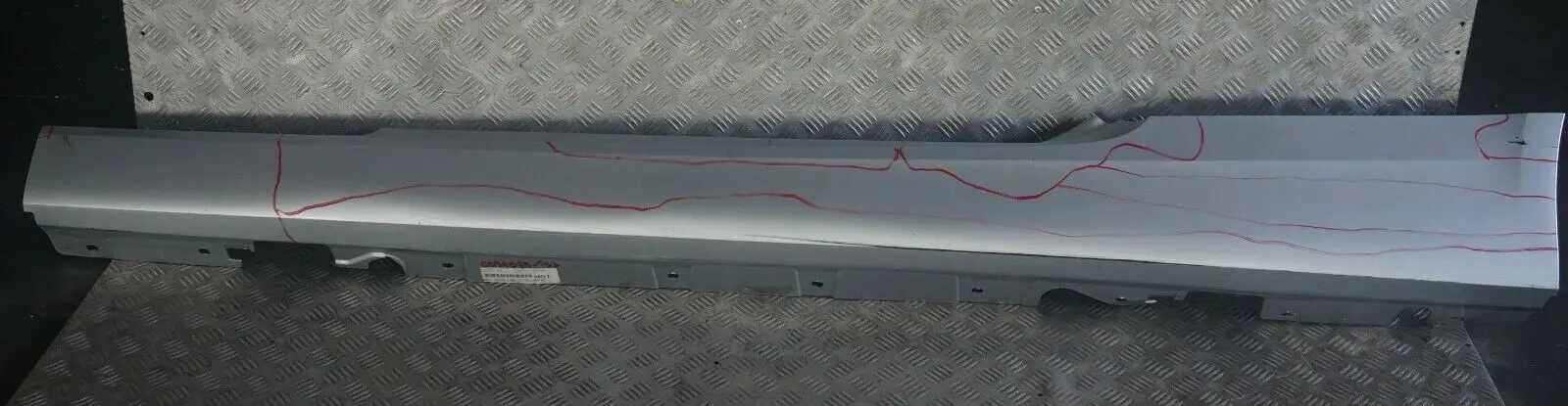 BMW E92 E93 2 Sill Strip Faldon Lateral Izquierdo Titansilber Plata - 354