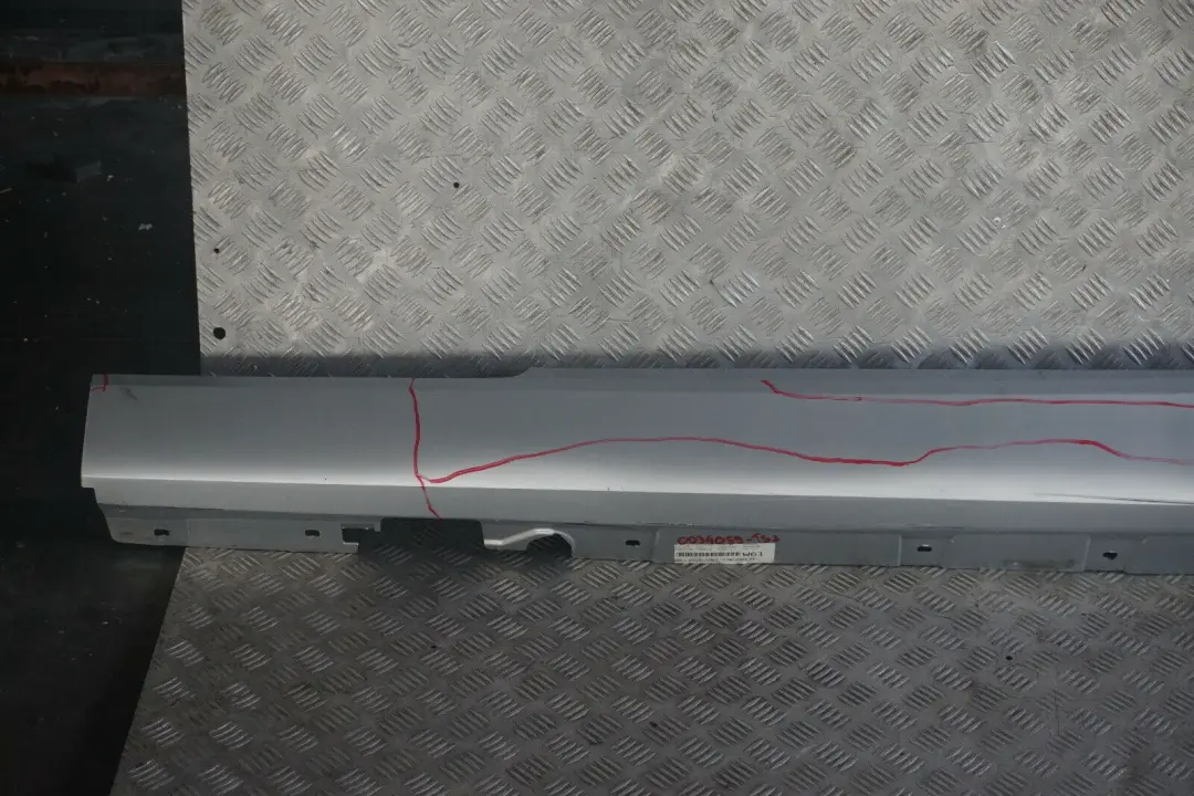 BMW E92 E93 Listello Portiera Apertura Gonna SX Argento-Titanio Sliber 354 - SKU 0034059-TS2 - Numero di parte 0034059
