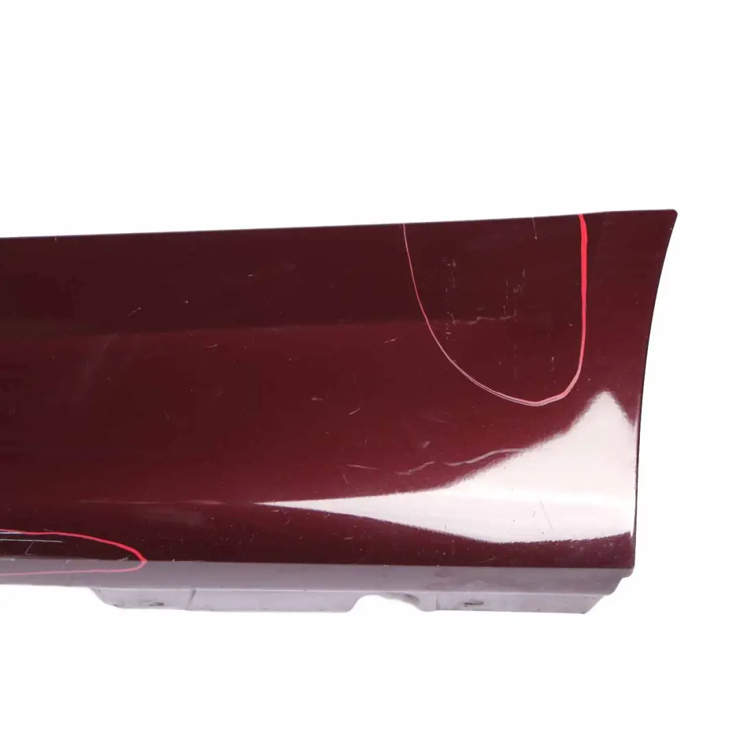  Side Skirt BMW E92 E93 Sill Strip Panel Left N/S Barberarot Barbera Red - A39 - SKU 0034059-BAR - Part number 0034059