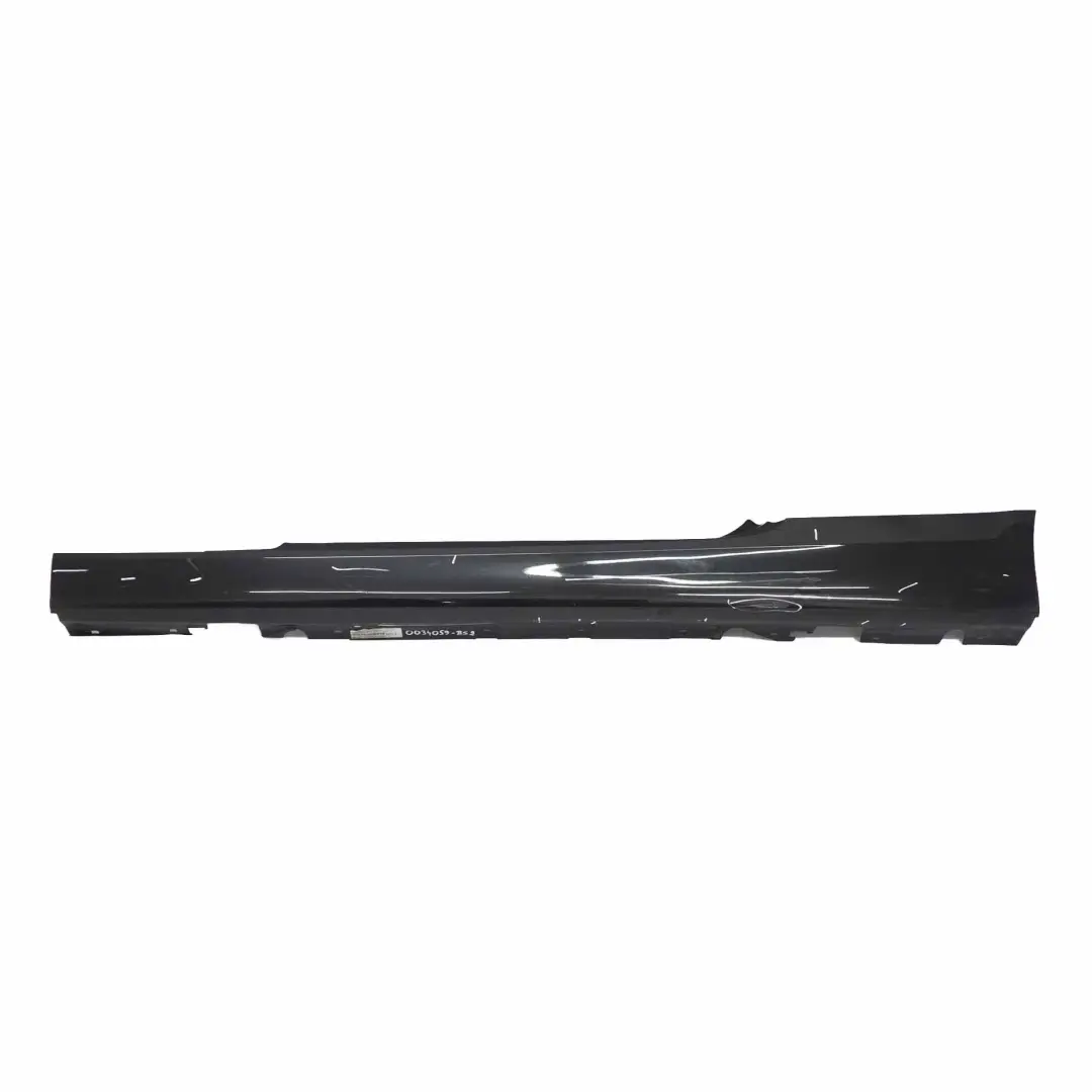 BMW E92 E93 Sill Strip Faldon Lateral Izquierdo Negro Zafiro Metalico - 475 - SKU 0034059-BS2 - Número de pieza 0034059