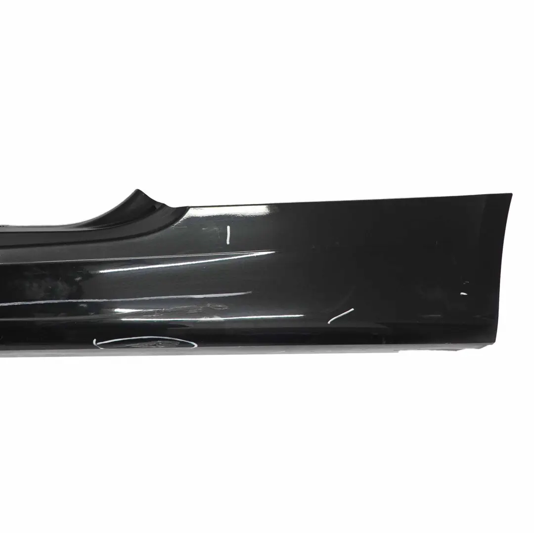 BMW E92 E93 Listello Portiera Apertura Gonna SX Nero Sapphire Nero - 475 - SKU 0034059-BS2 - Numero di parte 0034059