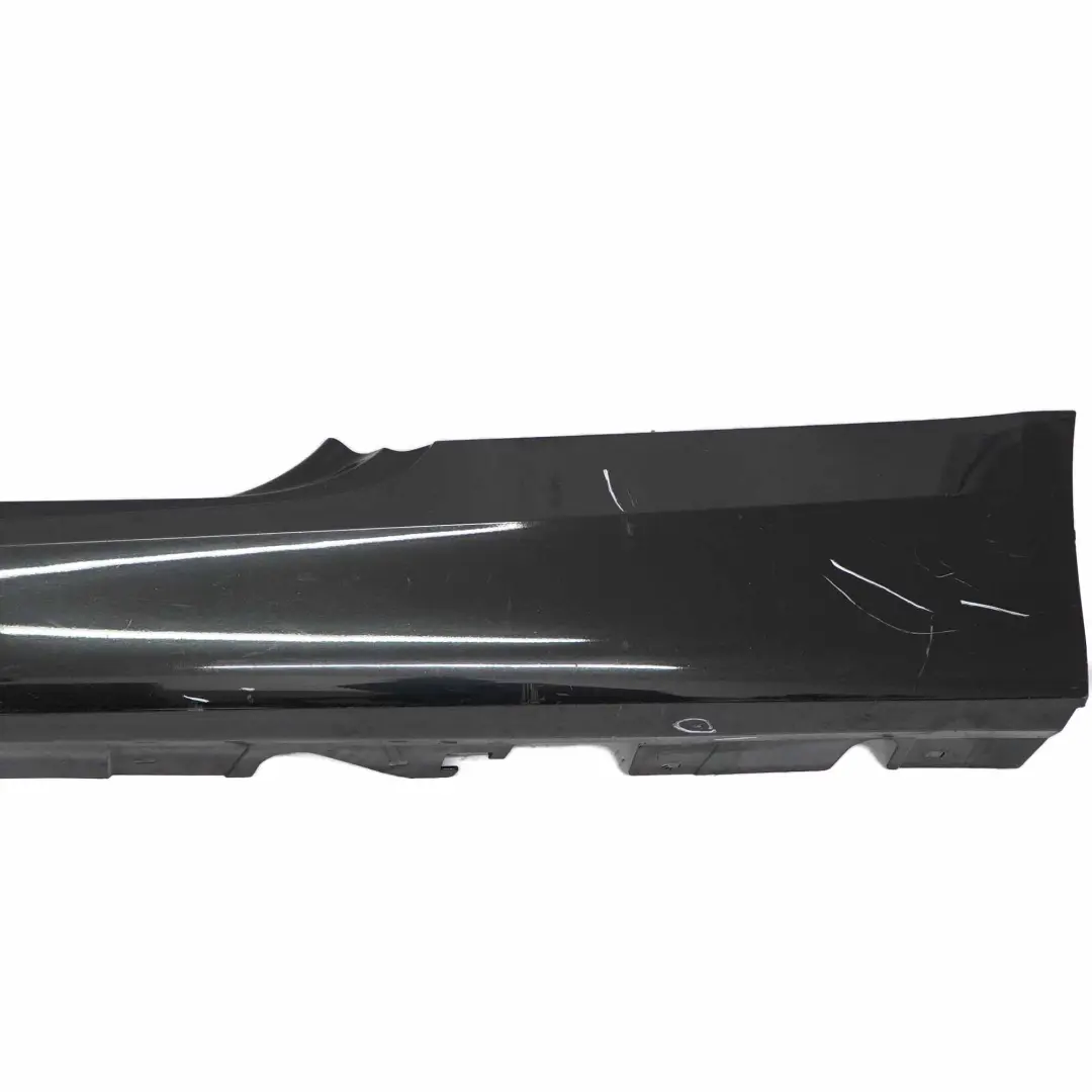 BMW E92 E93 Listello Portiera Apertura Gonna SX Black Sapphire Nero - 475 - SKU 0034059-BS5 - Numero di parte 0034059