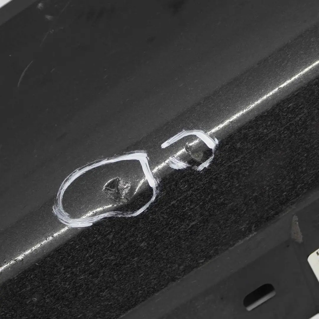 BMW E92 E93 Listello Portiera Apertura Gonna SX Black Sapphire Nero - 475 - SKU 0034059-BS5 - Numero di parte 0034059