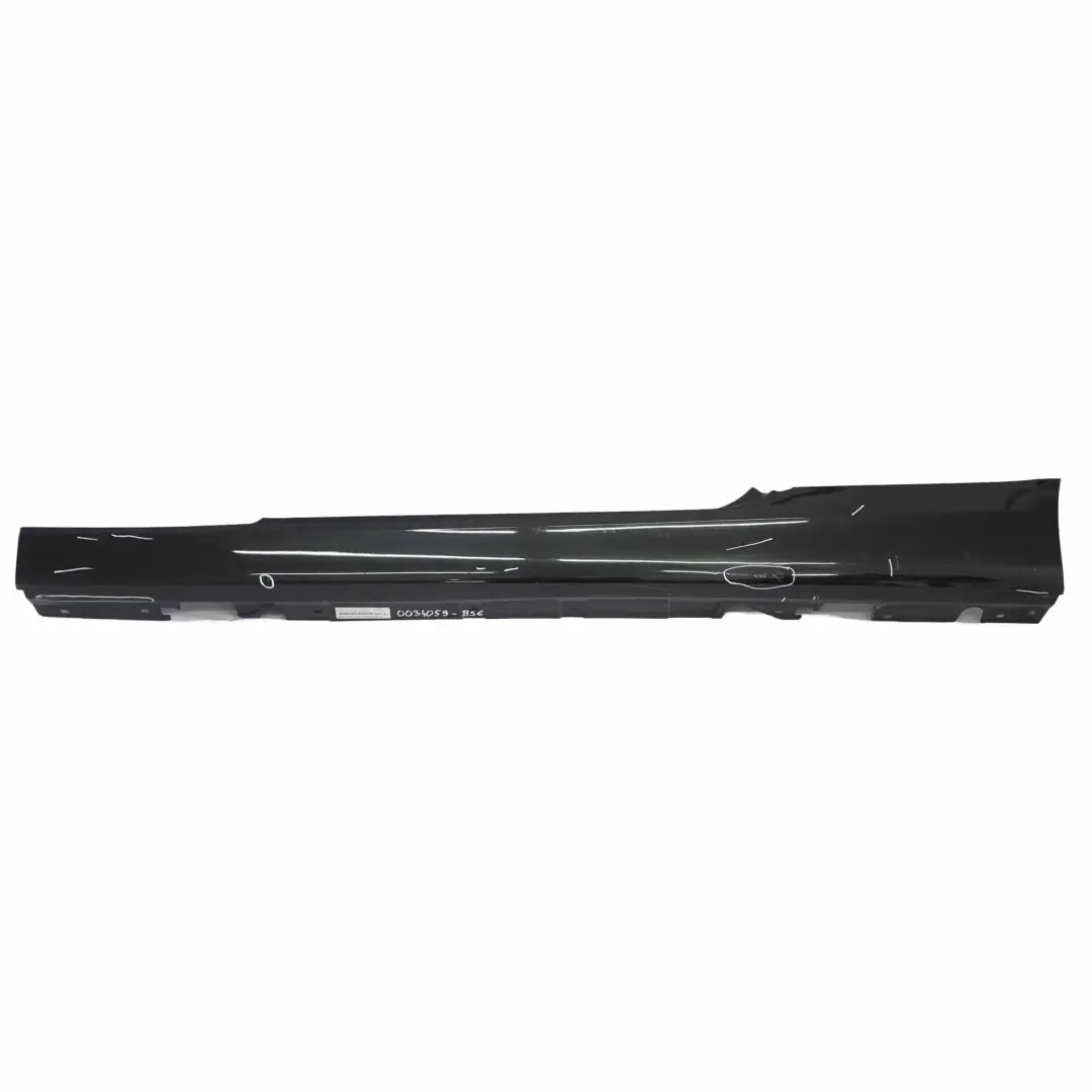 BMW E92 E93 Side Skirt Sill Strip Left N/S Black Sapphire Metallic - 475 - SKU 0034059-BS6 - Part number 0034059
