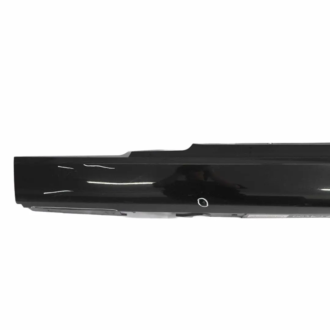 BMW E92 E93 Seite Schürze Schweller Leiste Links Schwarz Saphir Metallic - 475 - SKU 0034059-BS6 - Teilenummer 0034059