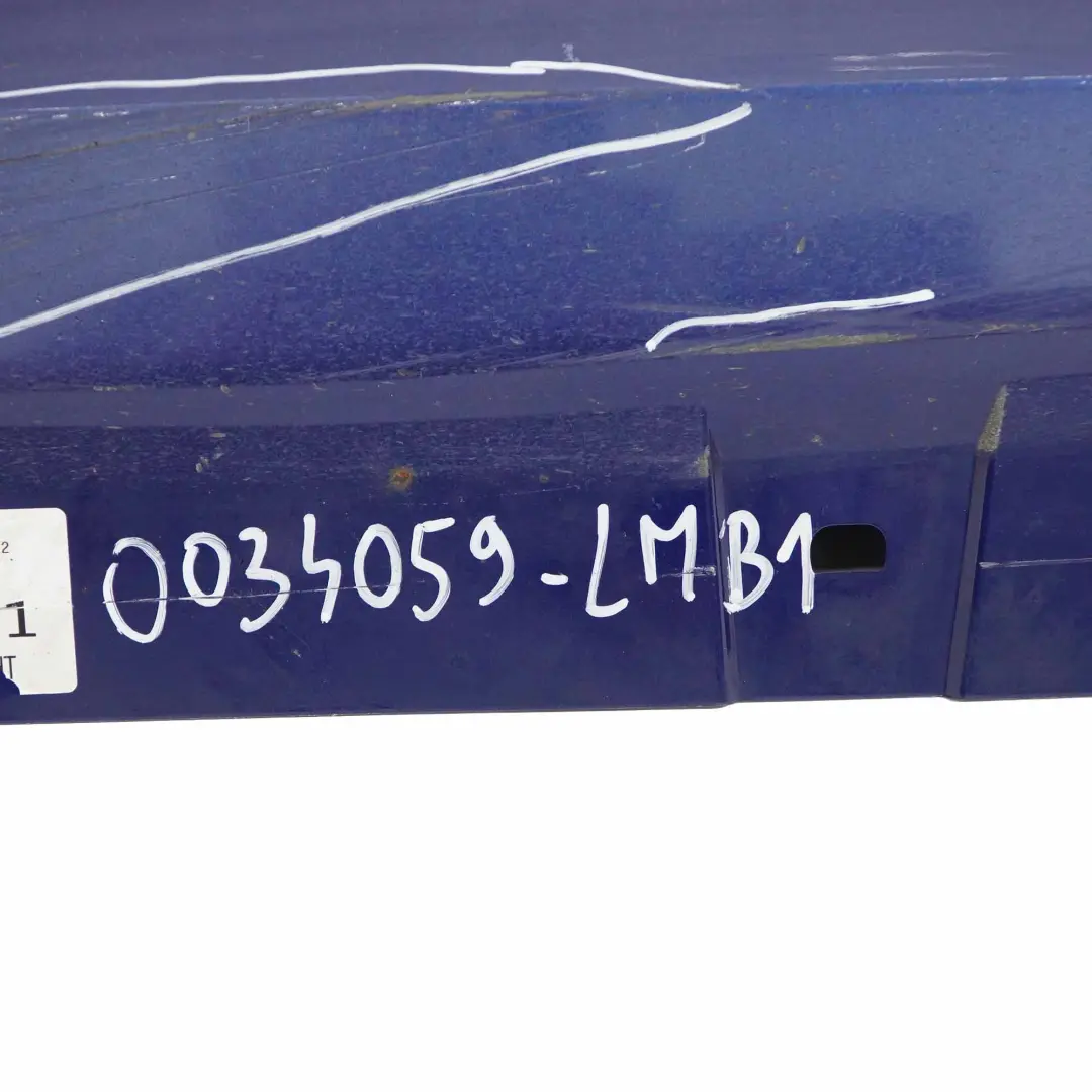 BMW E92 E93 Sill Strip Faldón Lateral Izquierdo Le Mans Blau Azul - 381 - SKU 0034059-LMB1 - Número de pieza 0034059