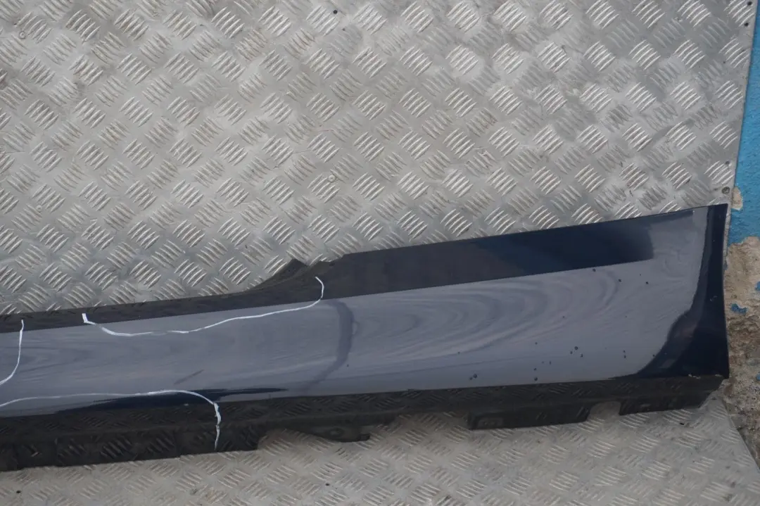 BMW E92 E93 LCI Bas de Porte Couverture Seuil a Gauche Bleu Monaco, Bleu - SKU 0034059-MB1 - Numéro de pièce 0034059