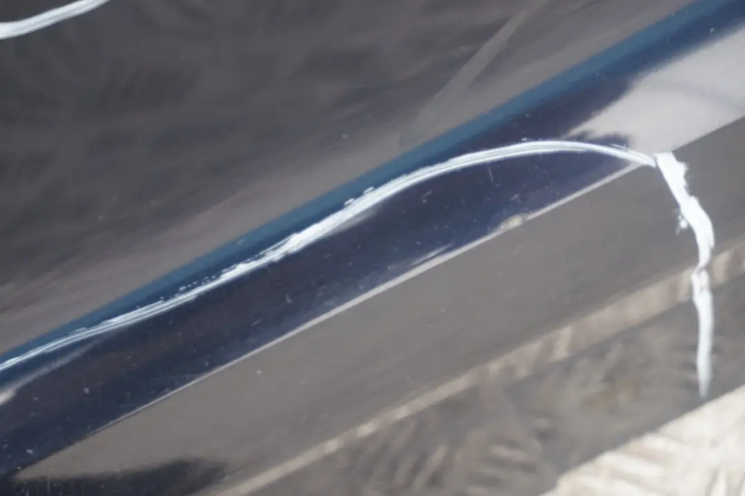 BMW E92 E93 LCI Bas de Porte Couverture Seuil a Gauche Bleu Monaco, Bleu - SKU 0034059-MB1 - Numéro de pièce 0034059