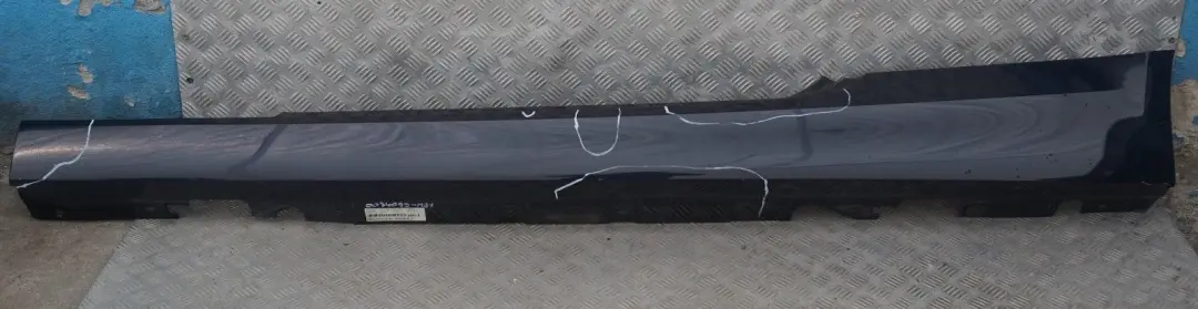 Sill Strip Side Skirt Left Monacoblau Monaco Blue para BMW Serie 3 1 E92 E93 con número de pieza 0034059 BMW Serie 3 1 E92 E93 Sill Strip Side Skirt Left Monacoblau Monaco Blue - SKU 0034059-MB1 - Número de pieza 0034059