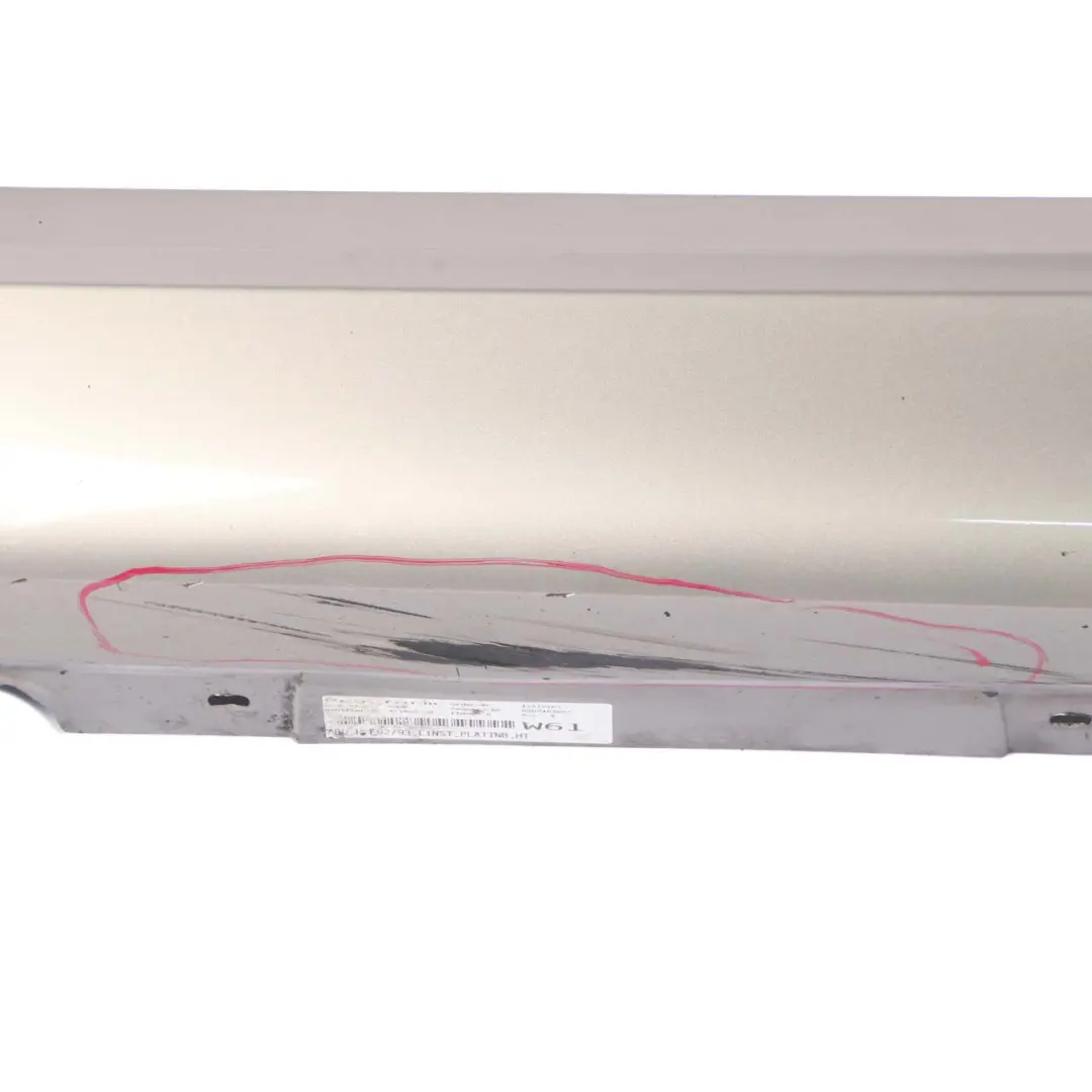 Side Skirt BMW E92 E93 Sill Strip Panel Left N/S Platinbronze Platinum Bronze to with Part number 0034059 Side Skirt BMW E92 E93 Sill Strip Panel Left N/S Platinbronze Platinum Bronze - SKU 0034059-PB1 - Part number 0034059
