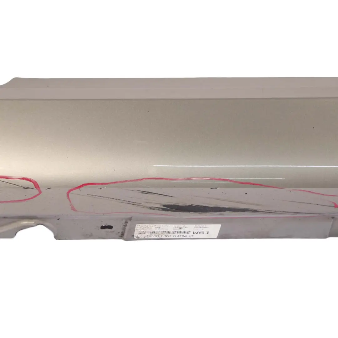 Side Skirt BMW E92 E93 Sill Strip Panel Left N/S Platinbronze Platinum Bronze to with Part number 0034059 Side Skirt BMW E92 E93 Sill Strip Panel Left N/S Platinbronze Platinum Bronze - SKU 0034059-PB1 - Part number 0034059