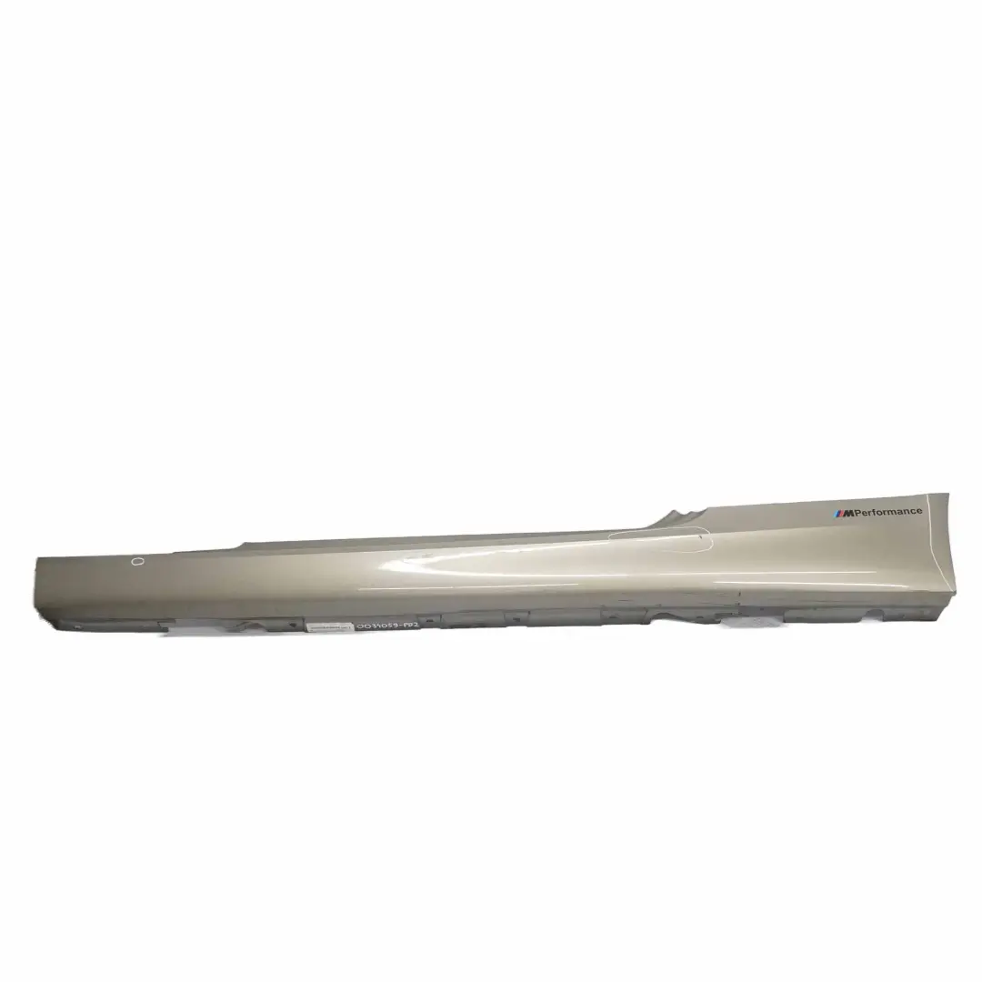 BMW E92 E93 Schwellerleiste Blende Schweller Links Platinbronze Metallic - A53 - SKU 0034059-PB2 - Teilenummer 0034059