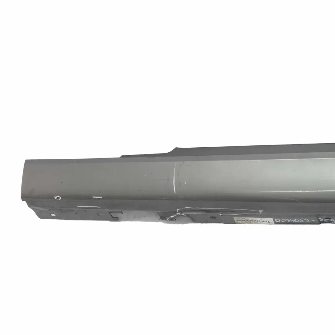 BMW E92 E93 Bas de Porte Peint A Gauche Spacegrau Gris A52 - SKU 0034059-SCG - Numéro de pièce 0034059