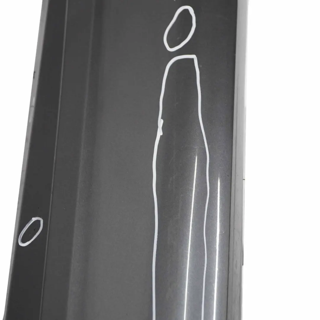 BMW E92 E93 Side Skirt Sill Strip Left N/S Sparkling Graphite Metallic - A22 - SKU 0034059-SG3 - Part number 0034059