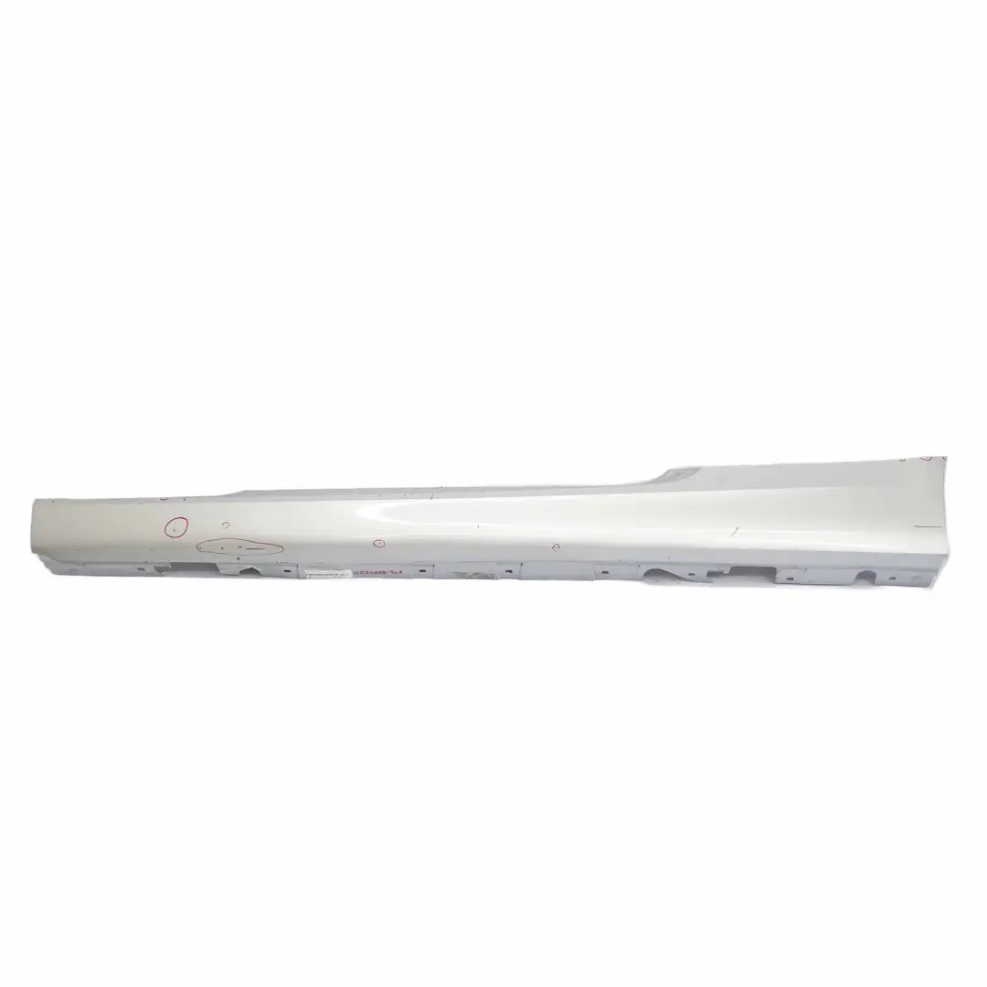 BMW E92 E93 Listello Portiera Apertura Gonna SX Argento-Titanio Argento - 354 - SKU 0034059-TS1 - Numero di parte 0034059