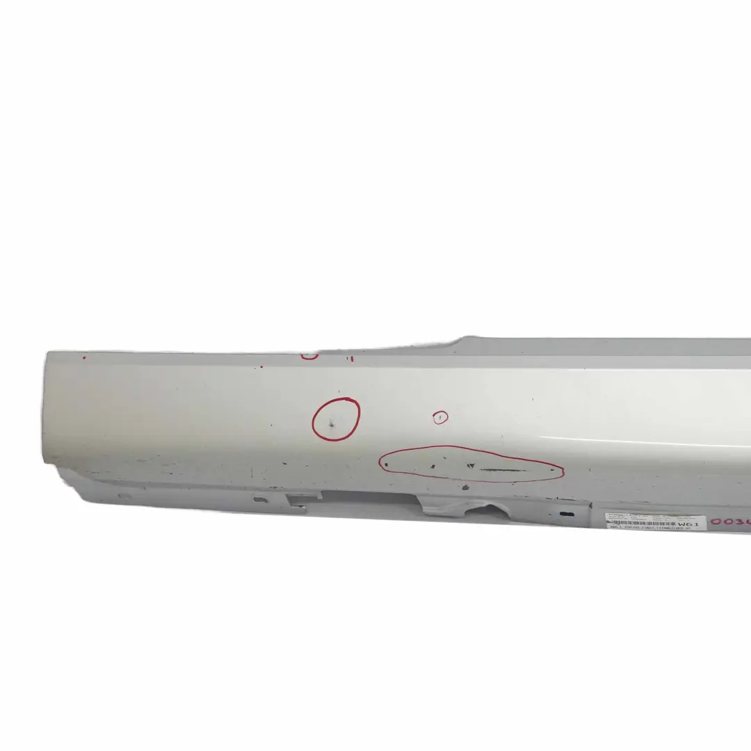 BMW E92 E93 Listello Portiera Apertura Gonna SX Argento-Titanio Argento - 354 - SKU 0034059-TS1 - Numero di parte 0034059