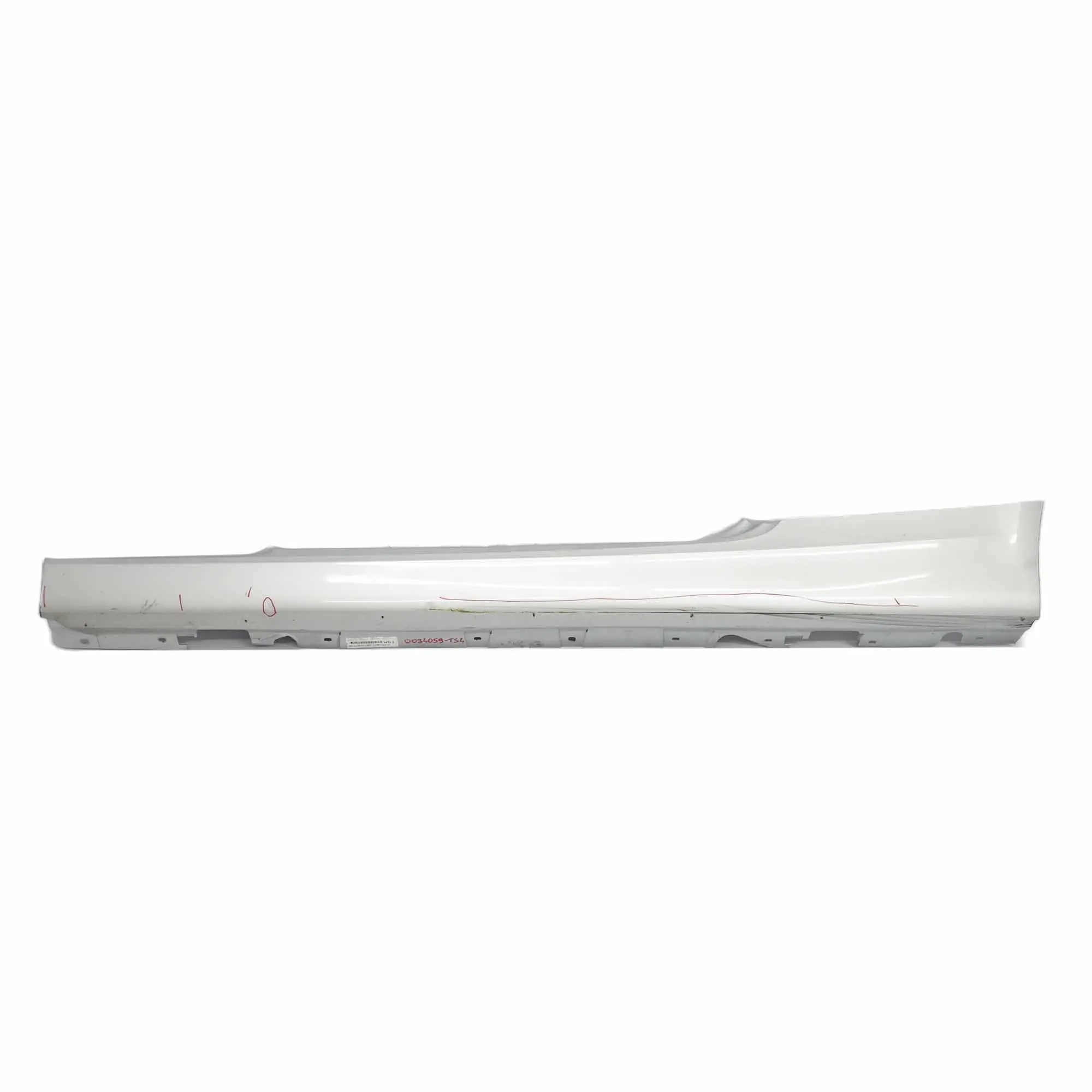 BMW E92 E93 Sill Strip Faldon Lateral Izquierdo Titansilber Plata Metalizado 354